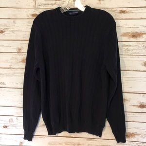 John Ashford Navy Blue Sweater Size M